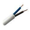 Power Cable 2x0.5 mm2, H03VV-F BC, round type