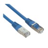 PATCH Cable CAT-5E, FTP, 1 m, BLUE 