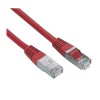 PATCH Cable CAT-5E, FTP, 1 m, RED 