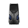 PC Case (Chassis) RAIDMAX EXO 108BU, Black/Blue, Card Reader