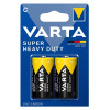 Battery VARTA SUPER HEAVY DUTY C (R14), 1.5V, zinc-carbon
