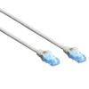 PATCH кабел CAT-5E, U/UTP, CCA, 10 м, СИВ