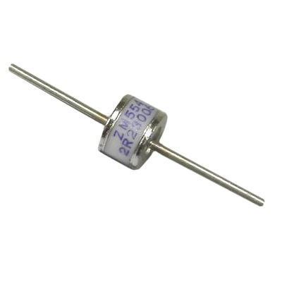 Газоразрядник 2R230A2L 5KA/230VDC, (Ф5.5х6 мм) 2 електрода