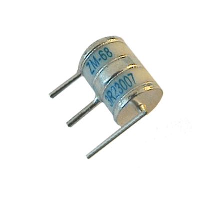 Gas Discharge Tube NS3R-230AL 5KA/230VDC, (OD:6x8.6 mm) 3 electrodes