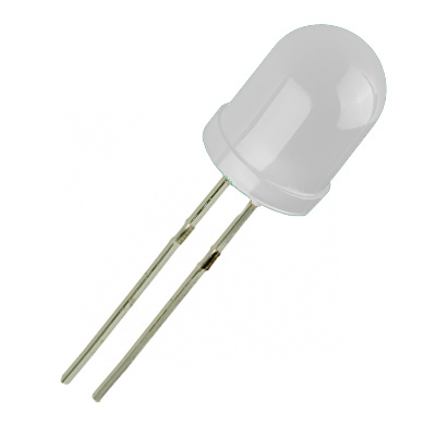 LED 10 mm OSW5YKA162A-OP, 4200mcd 60deg, WHITE diffused