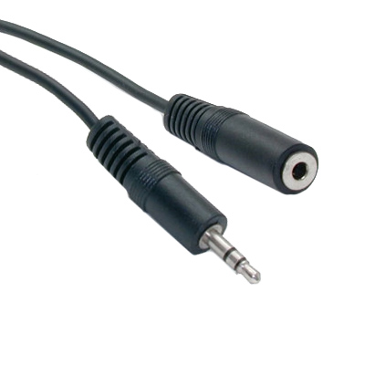 Cable 3.5 mm male, 3.5 mm female ST (OD:4 mm) CCS, 5 m
