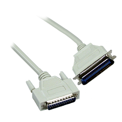 Printer Cable mini-CEN36 male, DB25 male, 1.8 m HP