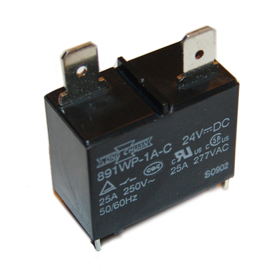 Details about    891WP-1A-C 24VDC DC24V 4 feet 25A air-conditioning water heater relay 