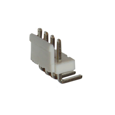 Connector VH 3.96 mm 5P, 7A/250V male, PCB type, angled 90°