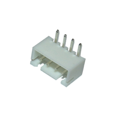 Connector 2.50 mm 6P, 3A/250V male, PCB type, angled 90°