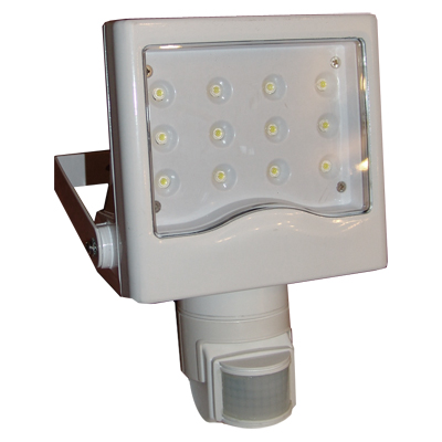 PIR LED Lamp FL-21, 20W (12 LED), rectangular