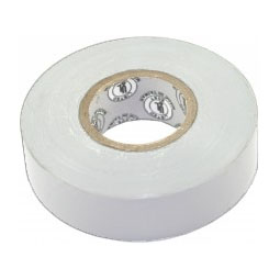 Electrical Insulation Tape PLYMOUTH (0.13x19 mm), 20 m, WHITE