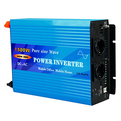 Инвертор TY-1500-S, 1500W, 12VDC/220VAC, синусоидален