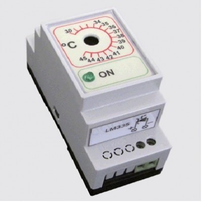 Thermostat TR-2.2, 220VAC/10A, 30°С/45°С 