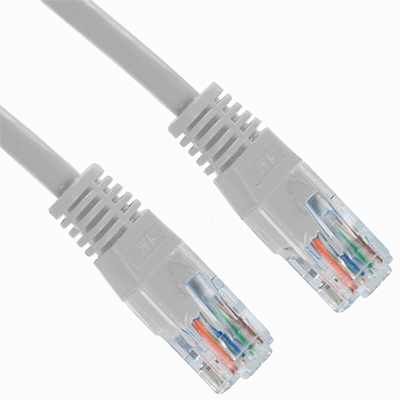 PATCH Cable CAT-5E, FTP, 1 m, WHITE 