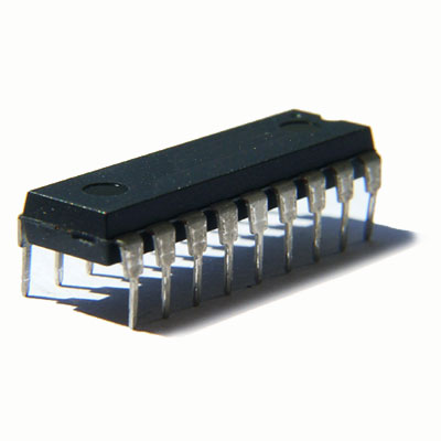 CMOS схема 74HC595, DIP-16