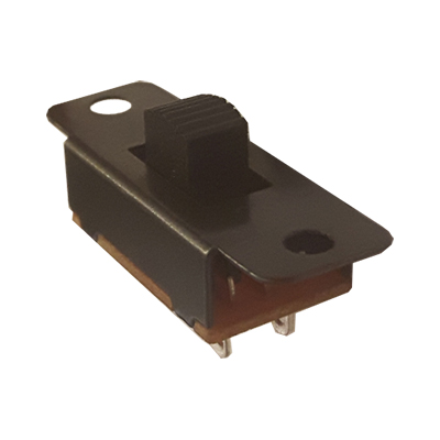Slide Switch 13x23 mm, 6P, 2x ON-OFF-ON, 3A/250VAC