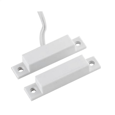 Magnetic Reed Switch, 64x13x13 mm, set, WHITE