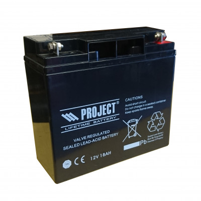 Sealed Lead Acid Battery, 12V/18Ah, general purpose