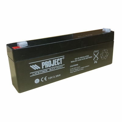 Sealed Lead Acid Battery, 12V/2.3Ah, general purpose