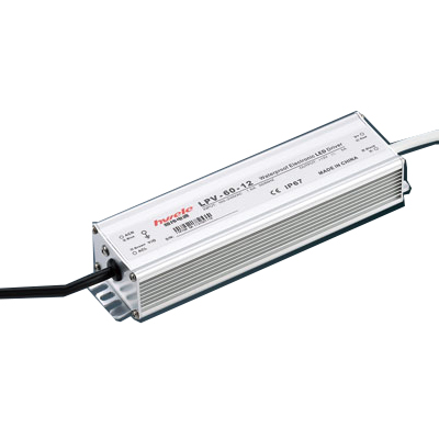 Waterproof LED Power Supply LPV-60W-12, 60W, 12V5A 