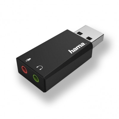 Sound Card HAMA “2.0 Stereo“ USB Sound Card /51660