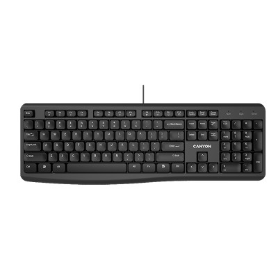Keyboard CANYON CNE-CKEY5-BG, MMedia, USB