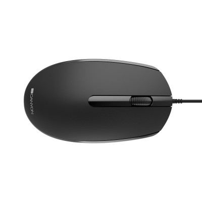 Wired Mouse CANYON “M-10“ CNE-CMS10B, Black