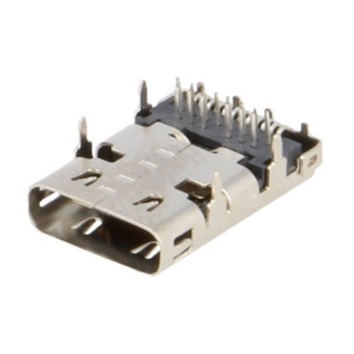 Connector USB3.1 TIPE-C, Socket,, TNT, RA