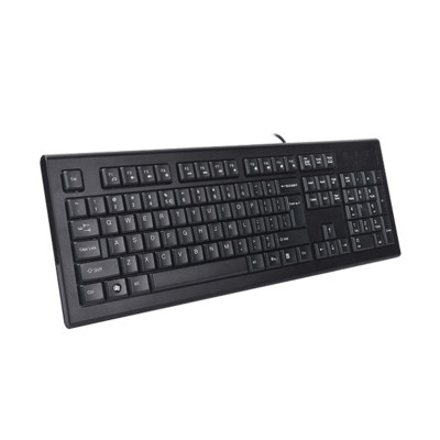 Keyboard A4 Tech KR-85 Rounded Edge Keys, Black, USB