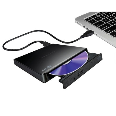 LG GP57EB40 Ultra Slim Portable, Black, USB
