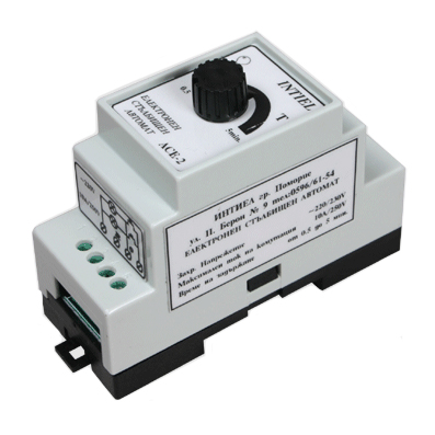 Time Lighting Switch ACE-2, DIN rail
