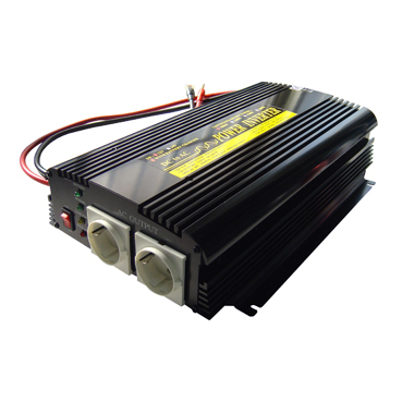 Inverter A701, 1000W, 24VDC/220VAC, pure sine wave, charger