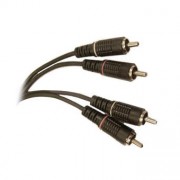 Image of Cable 2x RCA male, 2x RCA male (3.20x6.40 mm) CCS, 5 m