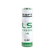 Image of Lithium Cylindrical Battery SAFT, AA (LS14500), 3.6V, Li-SOCI2