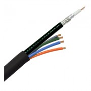 Image of Composite Cable, Video+2x(0.60+0.30 mm2), OD:9 mm, 300 m