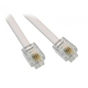 Image of Telephone Cable RJ11 male, RJ11 male, 2 m
