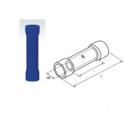 Image of Insulated Butt Connector (BV2), BLUE