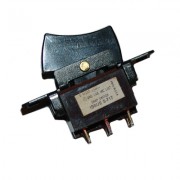 Image of Rocker Switch S-717, 6P  2x ON-OFF, 3A/250VAC