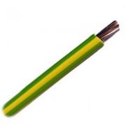 Image of Power Cable 0.75 mm2, H05V-K BC, YELLOW-GREEN
