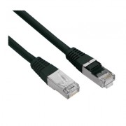 Image of PATCH Cable CAT-5E, FTP, 1 m, BLACK 