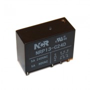 Изображение за Реле NRP13, 24VDC, 5A/240VAC, 5A/30VDC, DPDT