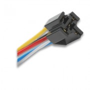 Изображение за Цокъл за реле, автомобилен (NRB04-C), с кабели