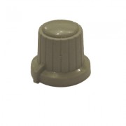 Изображение за Копче за потенциометър 18x15.5/Ф6 мм, ABS, СИВ 