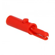 Image of Crocodile Clip, 53 mm, banana type, RED 