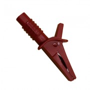 Image of Crocodile Clip, 82 mm, banana type, RED