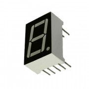 Изображение за Цифров индикатор единичен SM420561N, 14.2 мм, общ катод, ЧЕРВЕН