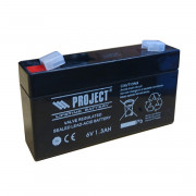 Image of Sealed Lead Acid Battery, 6V/1.3Ah, general purpose