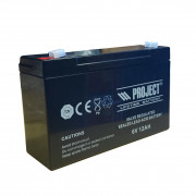Image of Sealed Lead Acid Battery, 6V/12Ah, general purpose