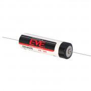 Image of Lithium Cylindrical Battery EVE, AA (ER14505P CNA), 3.6V, Li-SOCI2 (leads)